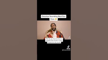 Omarion Sounding A Lil Sus? 🤨