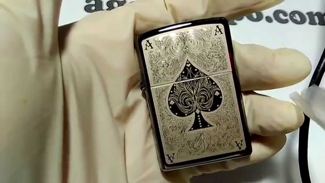 Feuerzeug Ace Filigree Ass Speelkaart - Netherlands