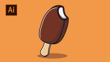 How To Create an Ice Cream | Vector Art Tutorial For Beginners | Adobe Illustrator Tutorial 2023