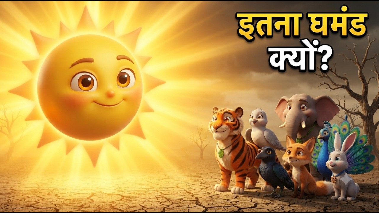 आनंदवन कहानी: घमंडी सूरज | आनंदवन Ep. 20 | हिंदी कार्टून
