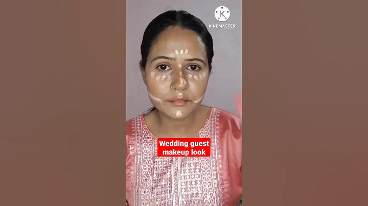 WEDDING GUEST MAKEUP TUTORIAL || easy makeup || #shortsviral #shortvideo #ashortaday #shortsfeed