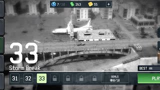 War Drone Military Battle Game Level 33-Storm Break
