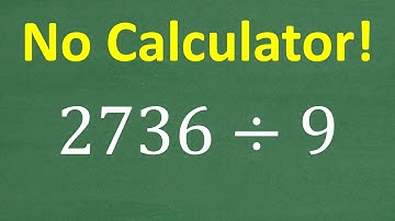 Can You Solve 2736 ÷ 9? Most People Forget How to Divide This!