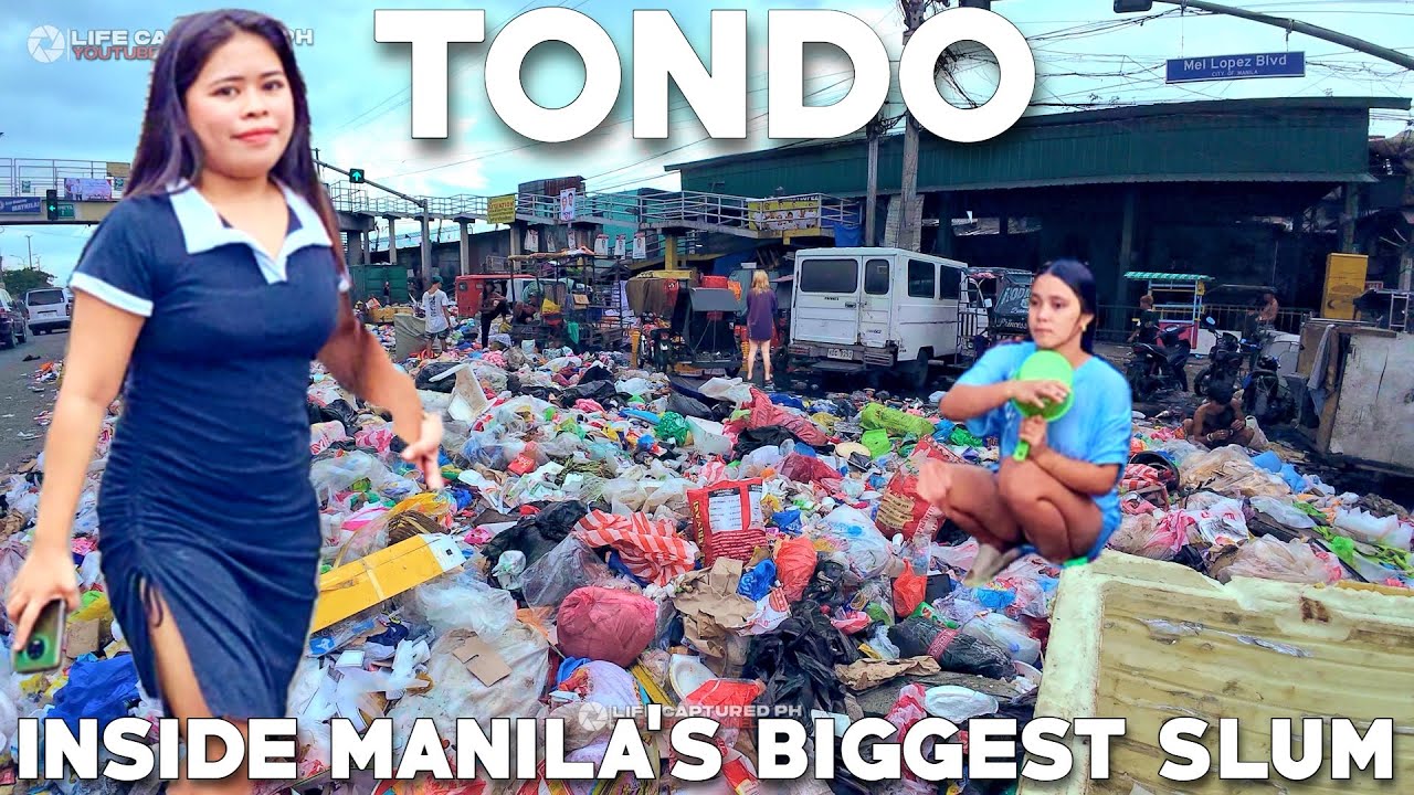Shocking Real Life Captured Inside Manila's Biggest Slum | HAPPYLAND Unseen Living Condition [4K] 🇵🇭