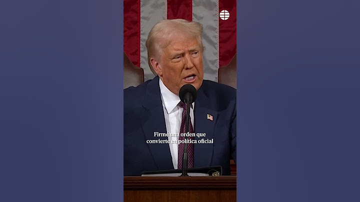 Trump llama "revolución de sentido común" a sus polémicas medidas contra la diversidad e igualdad