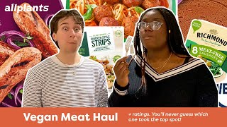 We Tried ALL The Vegan Meat | Vegan Food Hauls | allplants