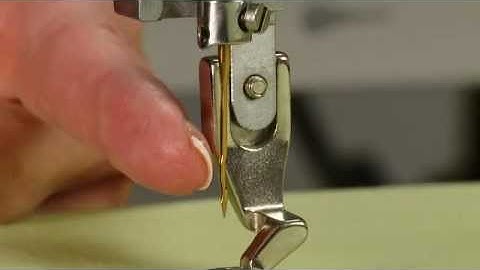 PFAFF® PowerQuilter™ p3 - Threading the Machine