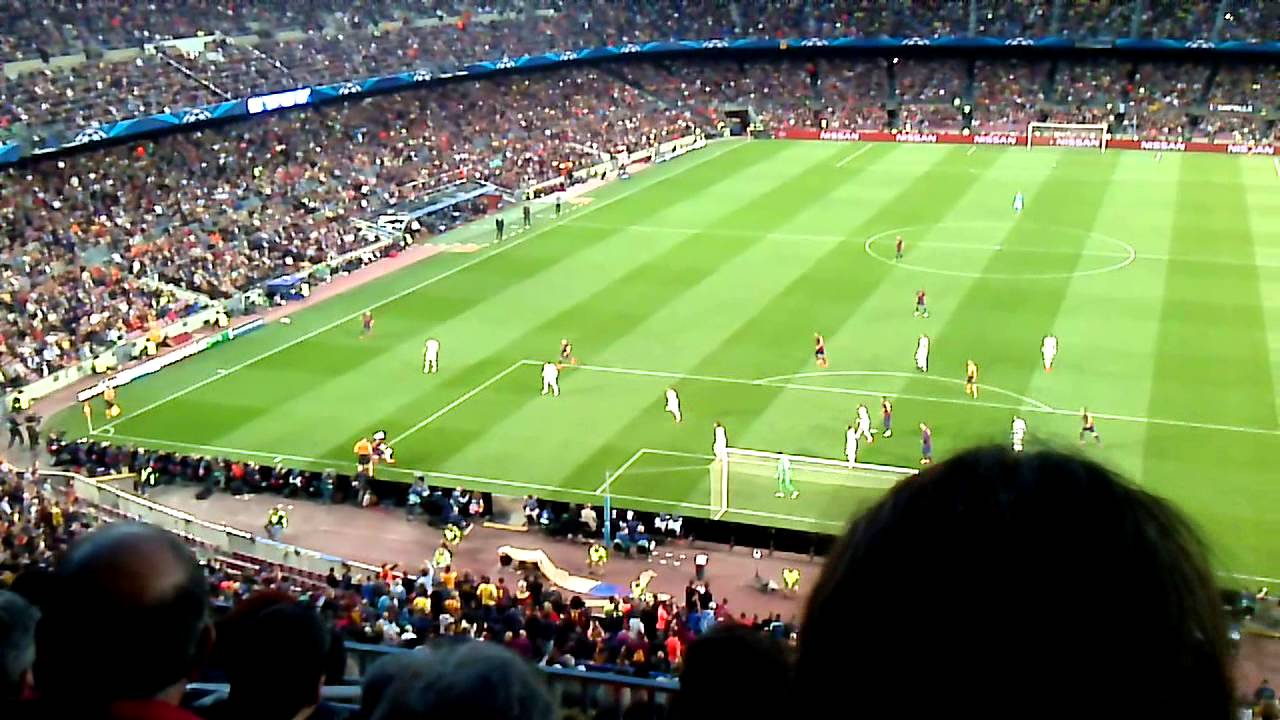Fc Barcelona 2-0 PSG Champions League 2015 - Camp - YouTube