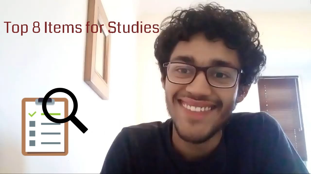 Top 8 Items to have when Studying / Plus BONUS!
