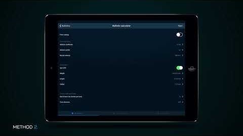 How to Use the Stream Vision Ballistic Calculator for iOS