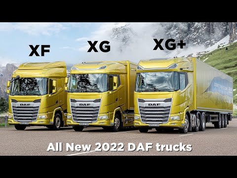 DAF XF, XG, XG+ Trucks 2022 - Interior & Exterior 