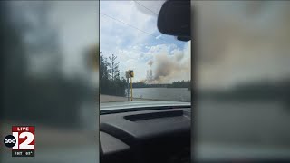 Oscoda County wildfire now 80% contained, residents return home