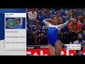 Nya Reed: Perfect 10 on Floor Against LSU - Florida Gators Gymnastics