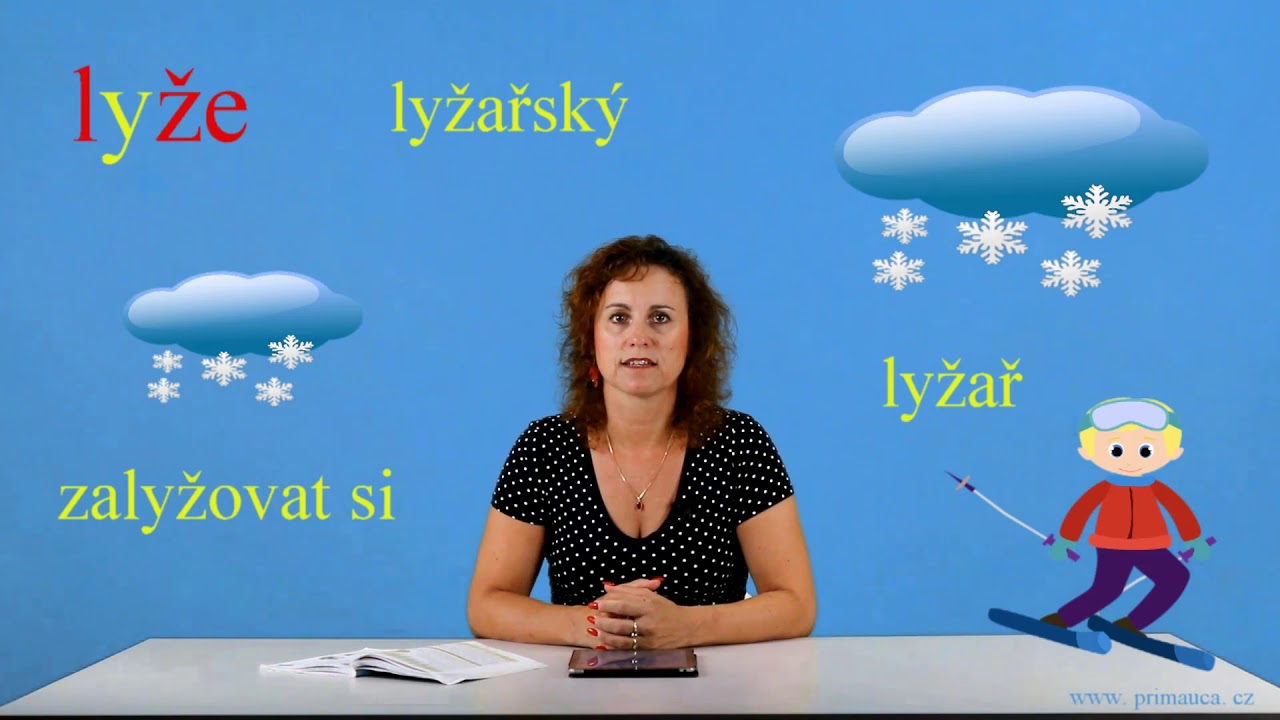 Vyjmenovaná slova po L - lýko, lyže, pelyněk, plyš - vysvětlení pro třeťáky