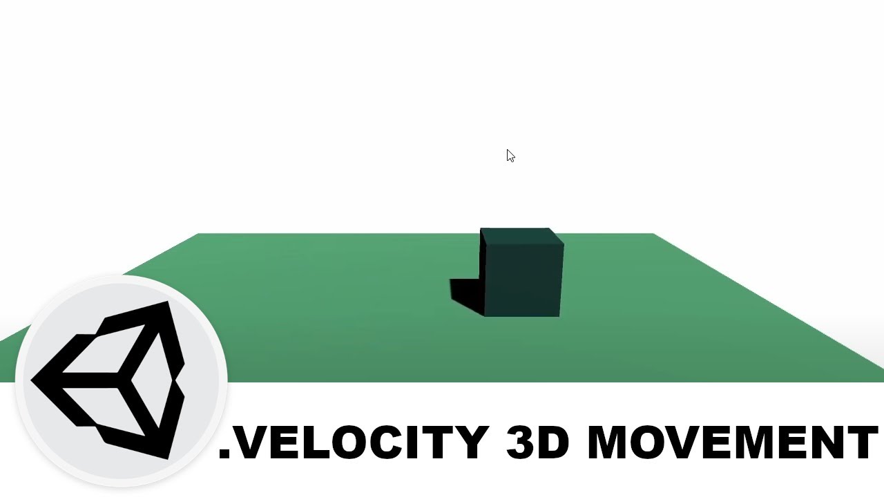 Velocity 3D movement | Unity tutorial - YouTube