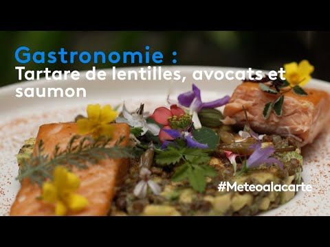gastronomie-:-tartare-de-lentilles,-avocat-et-saumon