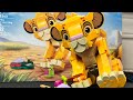 Build a Lego Simba from The Lion King