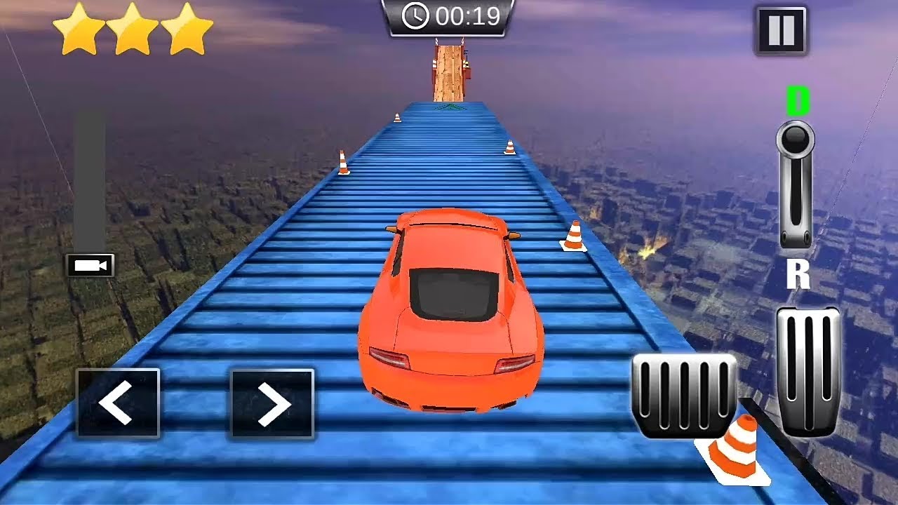 Impossible Car Stunt Parking Game || Car Stunt Parking game || Car racing game