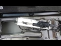 Land Rover Discovery 3 2007 2.7 TDV6 Rear Upper Tailgate Release Wont Open Issue Solved Actuator
