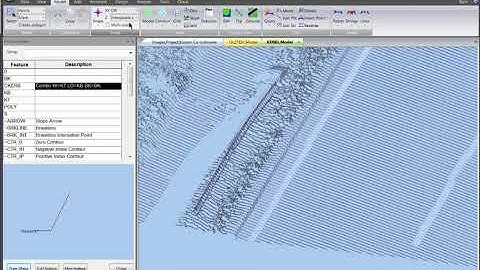 SCC - Surveying a combined top, bottom and back of kerb