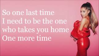 Ariana Grande One Last Time Lyrics