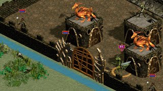 Heroes of Might and Magic 4 - Defending town from Chaos/Asylum army