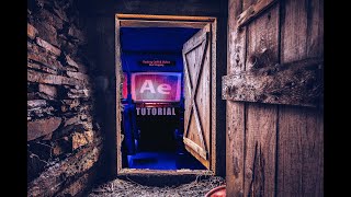 Door Opening Transition - After Effects tutorial