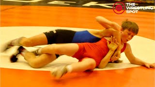 Aaden Glauser Of Richmond Wrestling Club B V. Patrick Sheehy Of Notre Dame Wrestling Club R 92