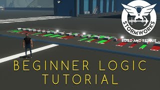 Stormworks Beginner Tutorial Logic Comonpents