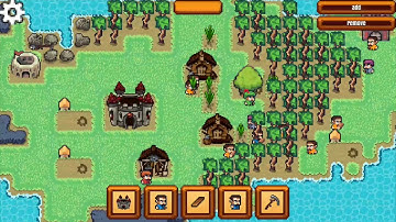 Pixel Survival Strategy Game - Prototype