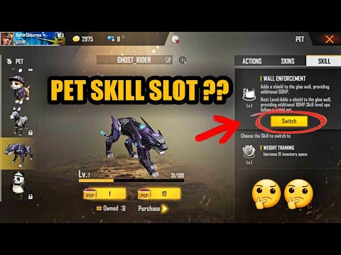 New Switch Pet Skill Feature Full Testing Detailed Review Free Fire Advanced Server Updates Youtube