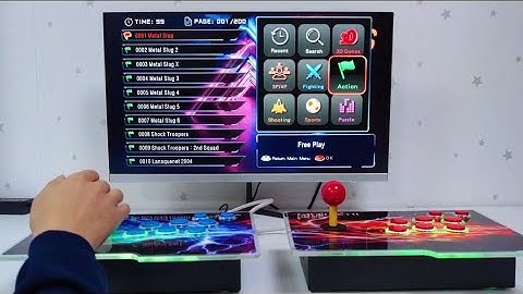 GWALSNTH 3D Pandora box 30S Separate Type arcade game console, 5000games installed