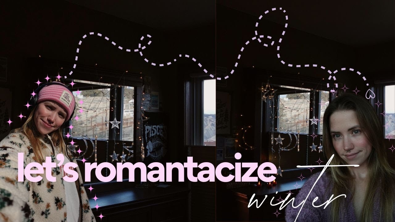 i try to 'romantacize winter' in colorado 🕯🤍☕️