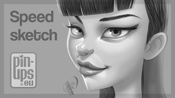 Autodesk Sketchbook Pro 6 Quick Sketch of a head