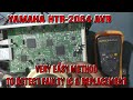 How to repair yamaha htr2064 avr for no sound problem tricks to detect faulty ic  replacement