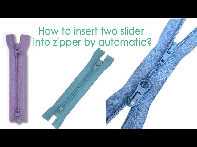 Creating a Double Pull Zipper