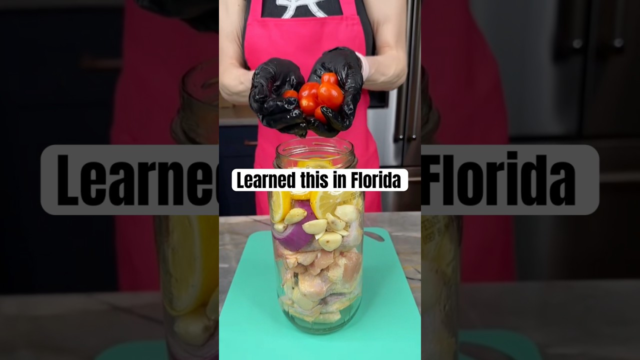 Learned this in Florida. 