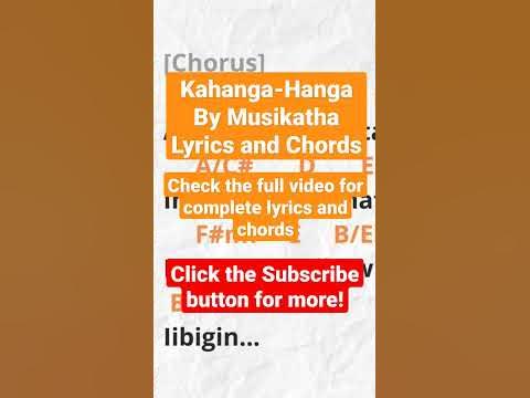 Kahanga-Hanga by Musikatha Lyrics and Chords - YouTube