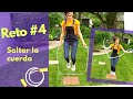 RETO #4: Saltar a la Cuerda - ¡Hazlo en casa! 🏠 – Ejercicios de agilidad | JUEGOS PARA NIÑOS