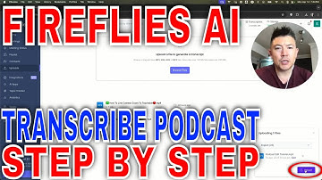 ✅ How To Transcribe Podcast With Fireflies AI 🔴