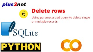 Query to delete records from SQLite database  & printing number of records deleted by using rowcount