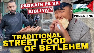 EATING TRADITIONAL STREET FOOD OF BETLEHEM 🇵🇸
