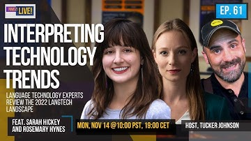 Interpreting Technology Trends (feat. Sarah Hickey and Rosemary Hynes)
