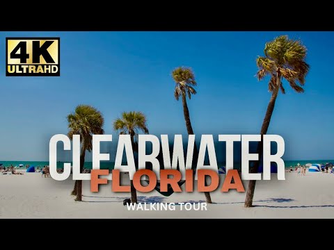 Walking Tour of Clearwater Beach Florida Spring Break 2024 [4K] thumbnail
