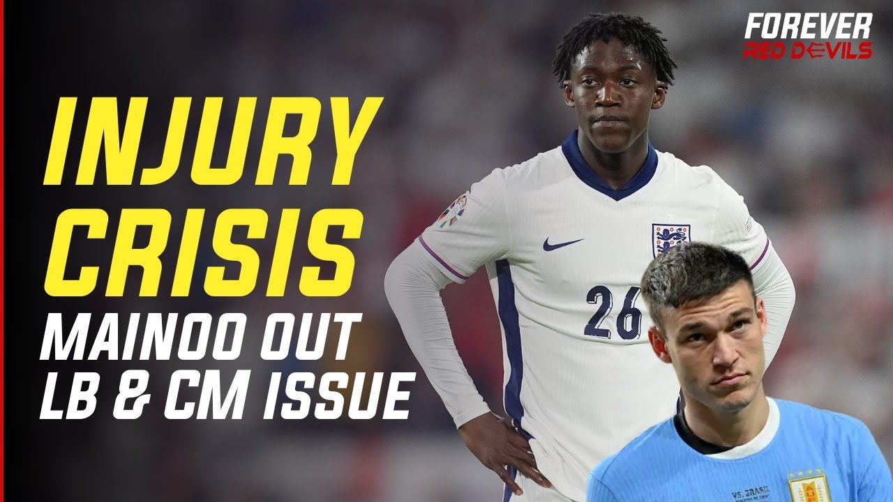 Man Utd injury CRISIS deepens! Man Utd News
