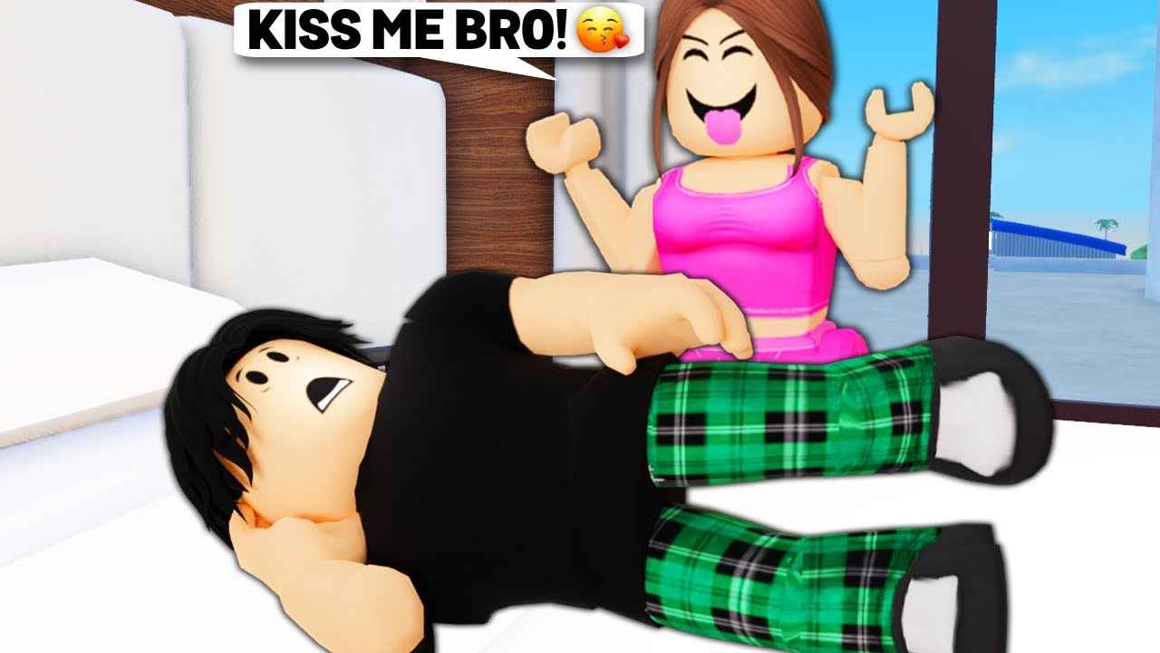 LIVING With My SUS STEP SISTER For 24 HOURS In Roblox Snapchat!