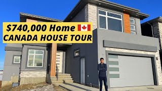 Canadian Houses| Inside a $740,000 DOLLAR House In Canada|Life In Canada|House in Edmonton, AB