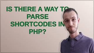Wordpress: Is there a way to parse shortcodes in PHP?