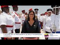 Presidenta (E) Delcy Rodríguez llega al Aeropuerto Internacional Maurice Bishop de Grenada