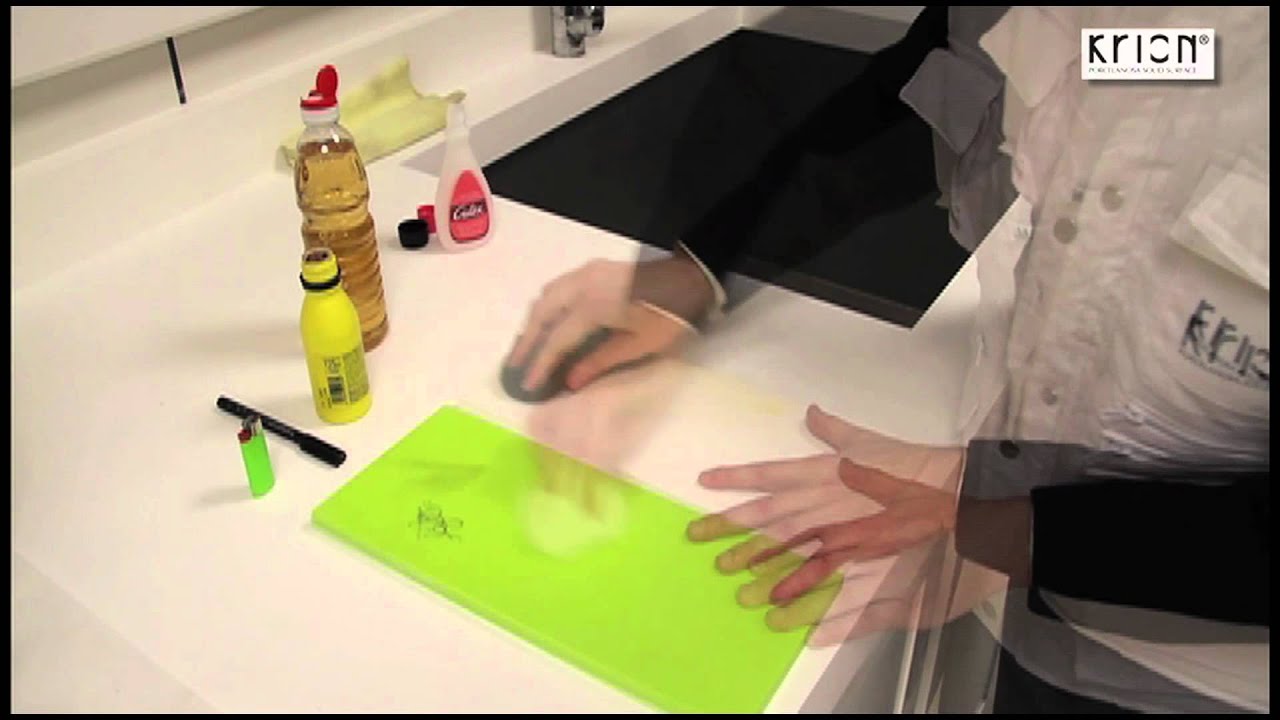 Krion How To Clean Solid Surface Countertops Sinks Youtube